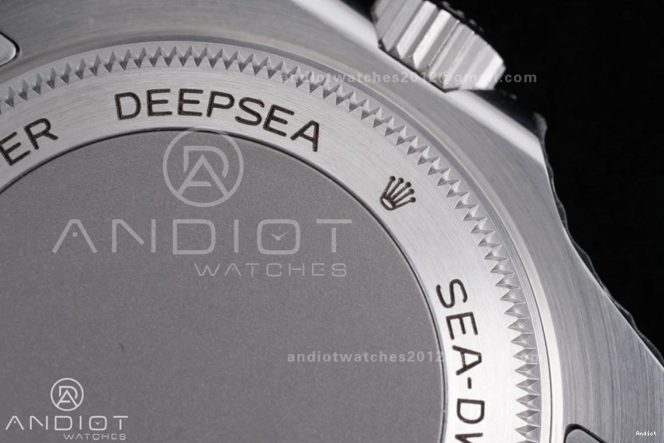 C+F VR3235 Edition Best Sea-Dweller 126660 1:1 904L Black and Ceramic SS Case Bracelet 0319